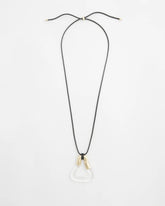 Chico's For Sale - Adjustable Lucite Pendant Necklace