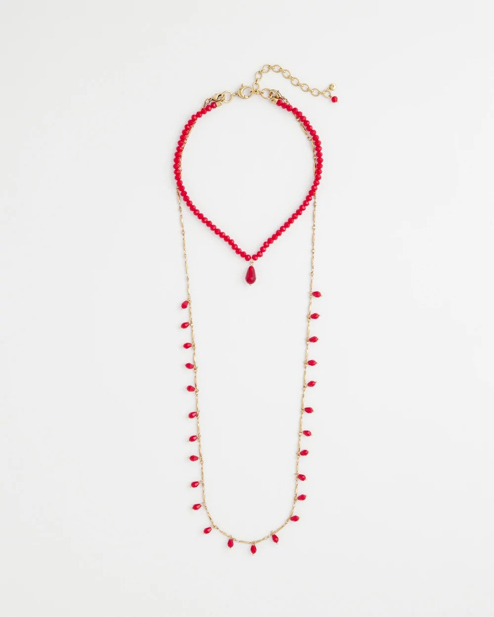 Chico's Online - Convertible Red Necklace
