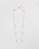Chico's US - Goldtone Faux Pearl Single-Strand Necklace