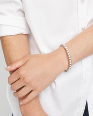 Chico's / Shiny Round Stretch Bracelet