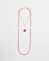 Chico's Discount - Convertible Beaded Pendant Necklace