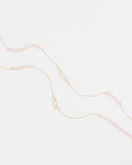 Chico's Sale - Pink Double-Strand Necklace