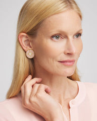 Chico's Discount - No Droop® Enamel Clip-On Earrings