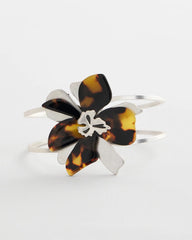 Chico's Sale - Tortoise Floral Hinge Bracelet