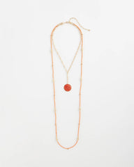 Chico's US - Convertible Beaded Pendant Necklace