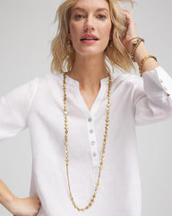 Chico's Sale - Gold Nugget Single Strand Necklace
