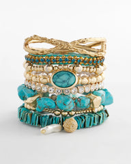 Chico's Outlet - Adjustable Thread Wrapped Bracelet