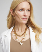 Chico's Online - Modern Pearl Clusters Choker Necklace