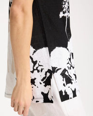 Chico's For Sale - Linen Floral Seamed Tunic