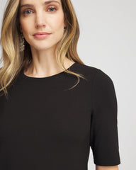 Chico's Outlet - Elbow Sleeve Tee