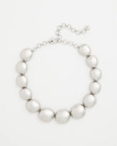 Chico's Sale - Silver Pebble Collar Necklace