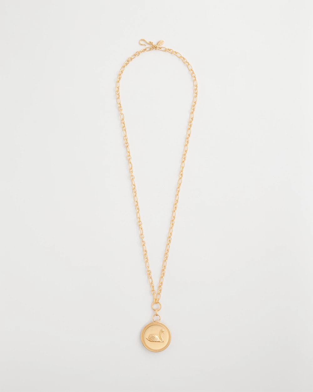 Chico's Discount - Reversible Swan Pendant Necklace