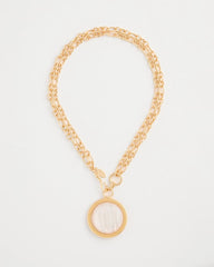 Chico's Discount - Reversible Swan Pendant Necklace