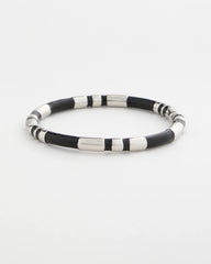 Chico's / Black Enamel Hinge Bangle