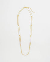 Chico's Discount - Long Gold Ball Chain Single Strand