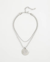 Chico's Sale - Short Silver Ball Chain Pendant