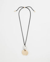 Chico's Outlet - Crinkle Mixed Metal Pendant