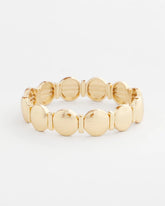 Chico's Discount - Textured Circle Stretch Bracelet