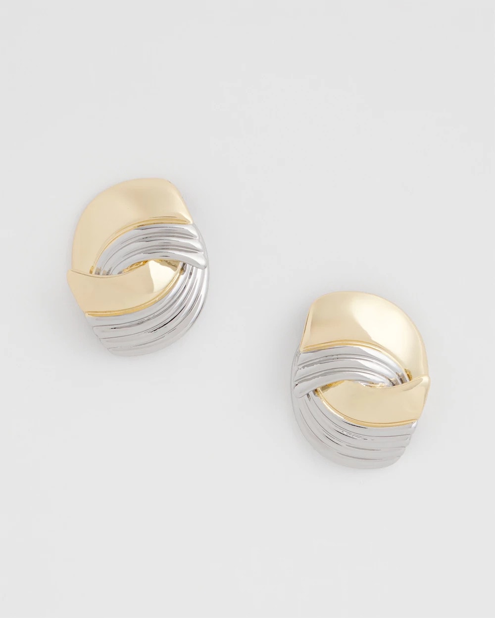 Chico's Outlet - Mixed Metal Stud Earrings