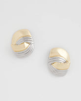 Chico's Outlet - Mixed Metal Stud Earrings