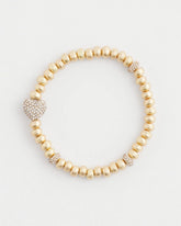Chico's On Sale - Gold Heart Stretch Bracelet