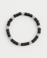 Chico's For Sale - Black Barrel Bead Stretch Bracelet