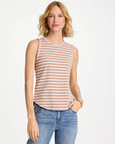 Chico's For Sale - Striped High Neck Rib Tank
