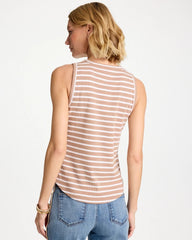 Chico's For Sale - Striped High Neck Rib Tank