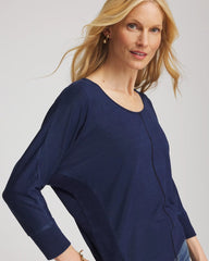 Chico's On Sale - Dolman Denim Tee
