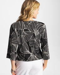 Chico's Online - Ginkgo Matte Jersey Bubble Hem Top