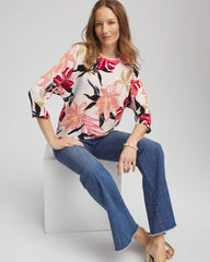 Chico's Discount - Textured Tapered Dolman Top