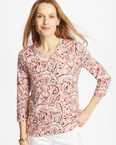 Chico's US - Pima 3/4 Sleeve Tee