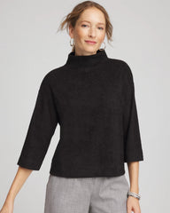Chico's Outlet - Jacquard Cozy Turtleneck