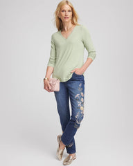 Chico's For Sale - Touch of Cool™ V-Neck Layering Tee
