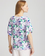 Chico's Sale - Touch of Cool™ Lily Handkerchief-Sleeve V-Neck Tee