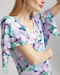 Chico's Sale - Touch of Cool™ Lily Handkerchief-Sleeve V-Neck Tee