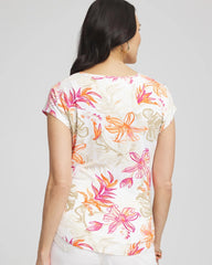 Chico's Sale - Touch of Cool™ Tropical Floral Dolman Tee