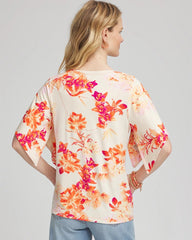 Chico's Discount - Touch of Cool™ Handkerchief-Sleeve V-Neck Tee