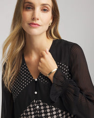 Chico's Online - Georgette Polka Dot Blouse