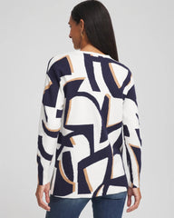 Chico's Online - Geo Intarsia V-Neck Tunic