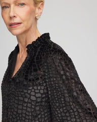 Chico's Sale - Burnout Velvet Blouse