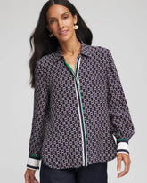 Chico's On Sale - Faux Silk Twill Shirt