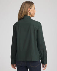 Chico's For Sale - Lace Cotton Voile Shirt