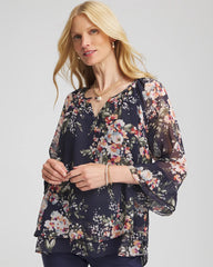 Chico's Online - Floral Georgette Blouse