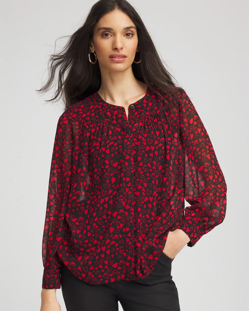 Chico's Online - Lover Girl Georgette Blouse