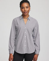 Chico's Online - Poplin Stripe Shirt