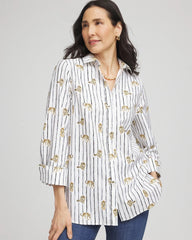 Chico's Discount - No Iron™ Leopard Graphic Shirt