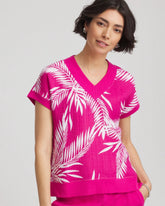Chico's Sale - Zenergy® Tropical Gauze Top