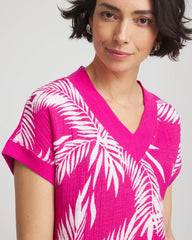 Chico's Sale - Zenergy® Tropical Gauze Top