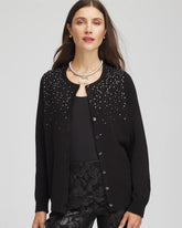 Chico's Online - Ombré Rhinestone Cardigan